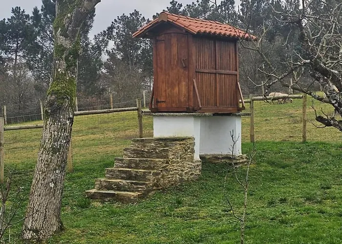 Casa David-con Cuadras Caballos Lägenhet Arzúa